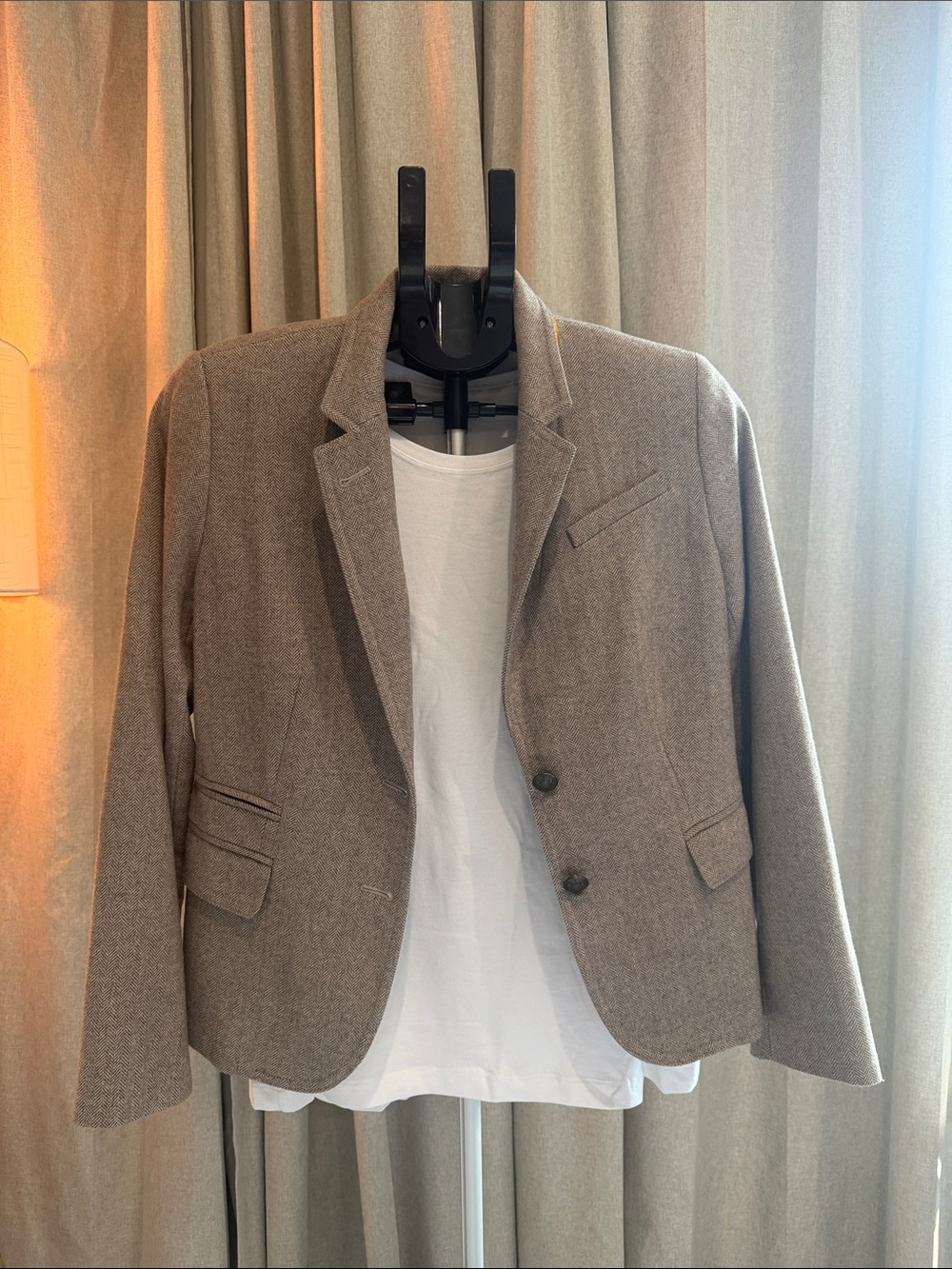 Banana Republic Taupe Brown Women's Tailored Blazer